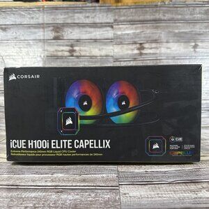 Corsair iCue H100i Elite Capellix & iCue Elite LCD Upgrade Kit Bundle